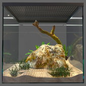 Terrarium for gecko