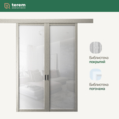 Factory of interior doors "Terem": model Corsa1 (interior partitions)