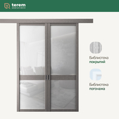 Factory of interior doors "Terem": model CorsaQ2 (interior partitions)