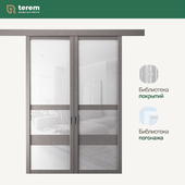 Factory of interior doors "Terem": model CorsaQ3 (interior partitions)