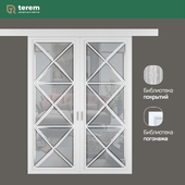 Factory of interior doors "Terem": GraziaX3 model (interior partitions)