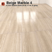 Beige Marble Tiles - 4