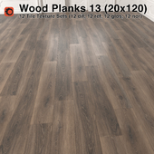 Plank Wood Floor - 13 (20x120)
