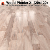 Plank Wood Floor - 21 (6x24)