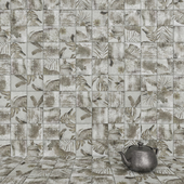 ZYX by Colorker AMAZONIA TROPIC GRAY tile set