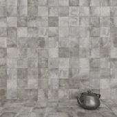 ZYX by Colorker AMAZONIA GRAY tile set