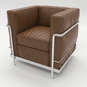 LC2 Poltrona Arm Chair ( PBR Materials )