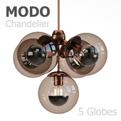 Modo Chandelier 5 Globes