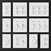 US electrical outlets and switches