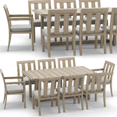 RH Outdoor Costa table-chair