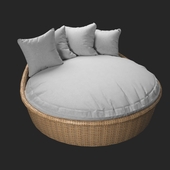Sunset West Leucadia Wicker Daybed