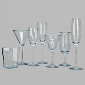 Set of glasses