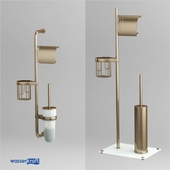 Combined toilet racks_light bronze_OM