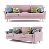 Sofa Verona Velvet Pink