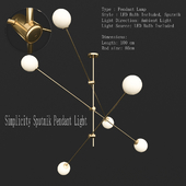 Simplicity Sputnik Pendant Light