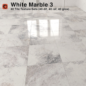 White Marble Tiles - 3