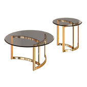 Garda Decor - Coffee table CT062GOLD, ET062GOLD