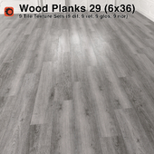 Plank Wood Floor - 29 (6x36)
