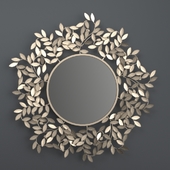 Dantone Зеркало с декором в виде листьев