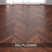 Walnut Wood Parquet Floor Tiles vol.010 in 3 types