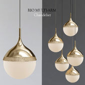 Chandelier RIO MULTI ARM