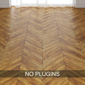 Old Pine Wood Parquet Floor Tiles vol. 002 in 3 types