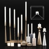 candle holders set