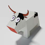 paper cow