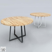 (OM) Round table "Oak Round Plus"