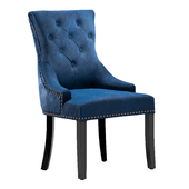 Chair velor blue, Garda Decor