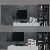 TV Wall set 01