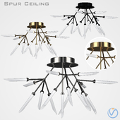 Spur Ceiling Light Fixture