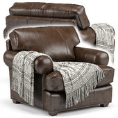 Arhaus Hadley Leather Chair