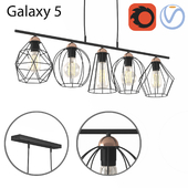 Hanging chandelier TK Lighting Galaxy 5
