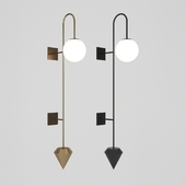 Plumb sconce by Anna Karlin