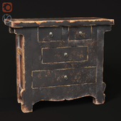 Rustic chest of drawers