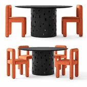 Faina Design Toptun Chair and Ztista Table