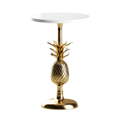 Pineapple Pedestal Side Table by Anthropologie