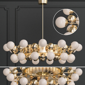 kebo ball chandelier