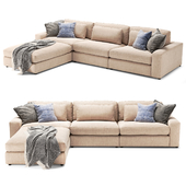 Bloor 3 Piece Sectional with Ottoman