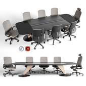 Delta Meeting Table and Chair