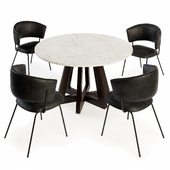 Portello Chair and Montara Round Table