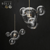Chandelier Giopato & Coombes Bolle 4 lights