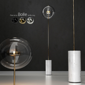 Floor lamp Giopato and Coombes Bolle Soffio (long)