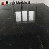 Black Marble Tiles - 5