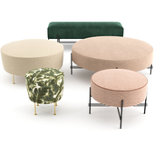 Ottomans and Poufs by GUBI