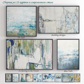 Collection of contemporary paintings (set-11)