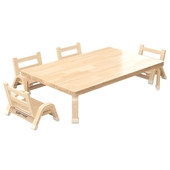Kids 5 Piece Writing Table and Chair Set