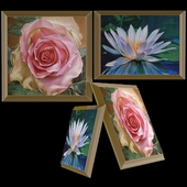 Картины Роза и Водяная лилия