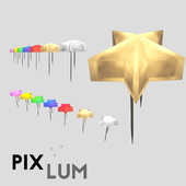 OM Точечные светильники PIXLED - пиксели c PIXCAP колпачками Star "Звездное небо" для токопровдящих панелей PIXLUM